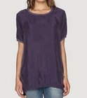 Johnny Was Size Small Women's Shiva T Shirt. Brand New! Navy