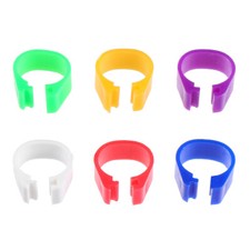 200pcs Blank Bird Foot Rings Poultry Identification Ring Pigeon Leg Rings