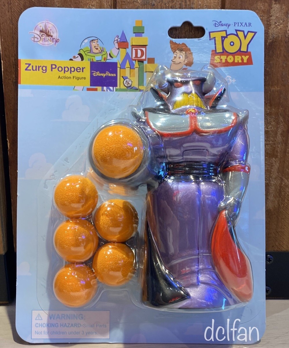 Disney Parks Exclusive Pixar Toy Story Zurg Popper Action Figure