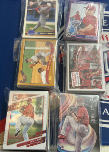 Topps Panini Baseball - St. Louis Cardinals 300 Card Team Lot No Duplicates - Afbeelding 1 van 1