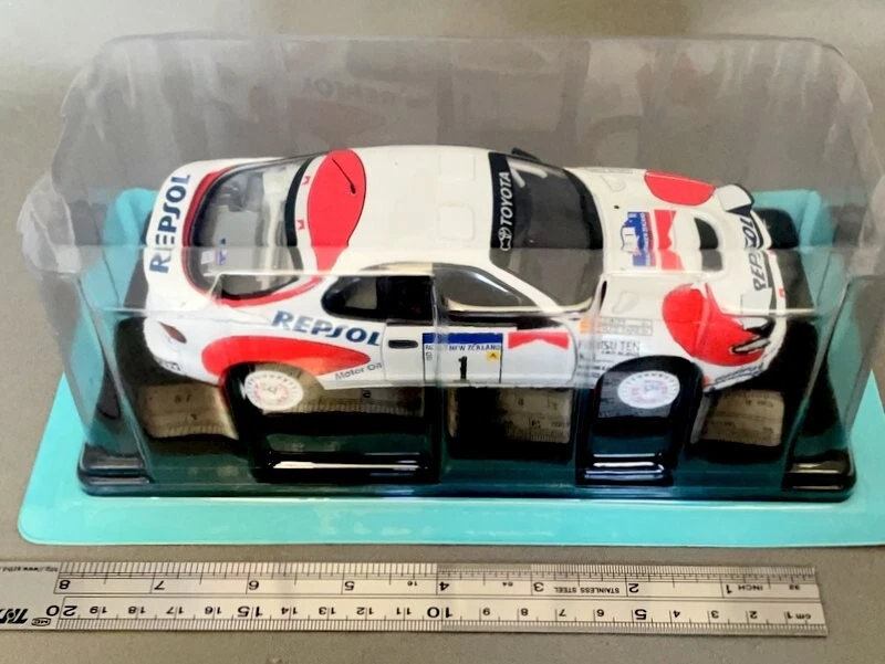 1/24 Japanese Cars Collection 197 Toyota Celica Turbo 4WD 1992 Rally NZ Hachette - Immagine 3 di 4