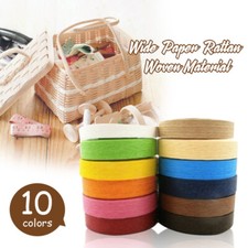 20M Wide Paper Rattan Woven Rope Material for Handmade Basket Bag Hanging Decor