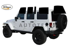 Computerized Custom PreCut 2Ply Window Tint Film Kit For 11-17 Wrangler 4door JK