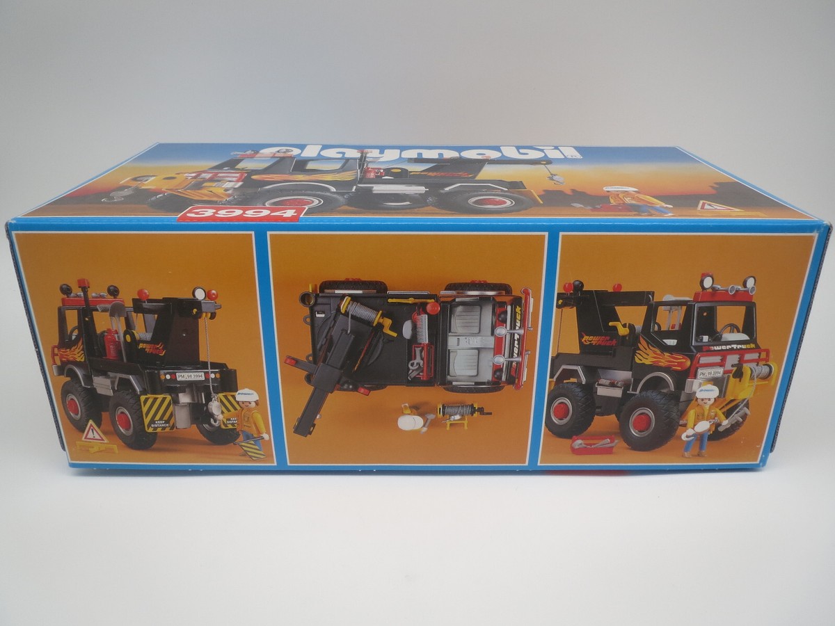PLAYMOBIL # 3994 Power Truck MISB Racing Made in Spain 1998 New in