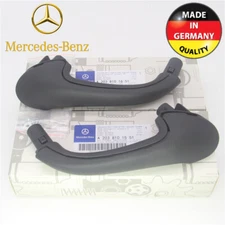 One Pair of Front L&R Black Interior Door Pull Handle for Mercedes-Benz C-Class