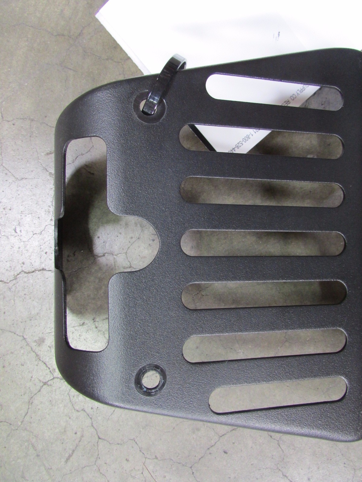 Ferrari 458, Deck Lid Latch Shield Cover, Used, P/N 82945800