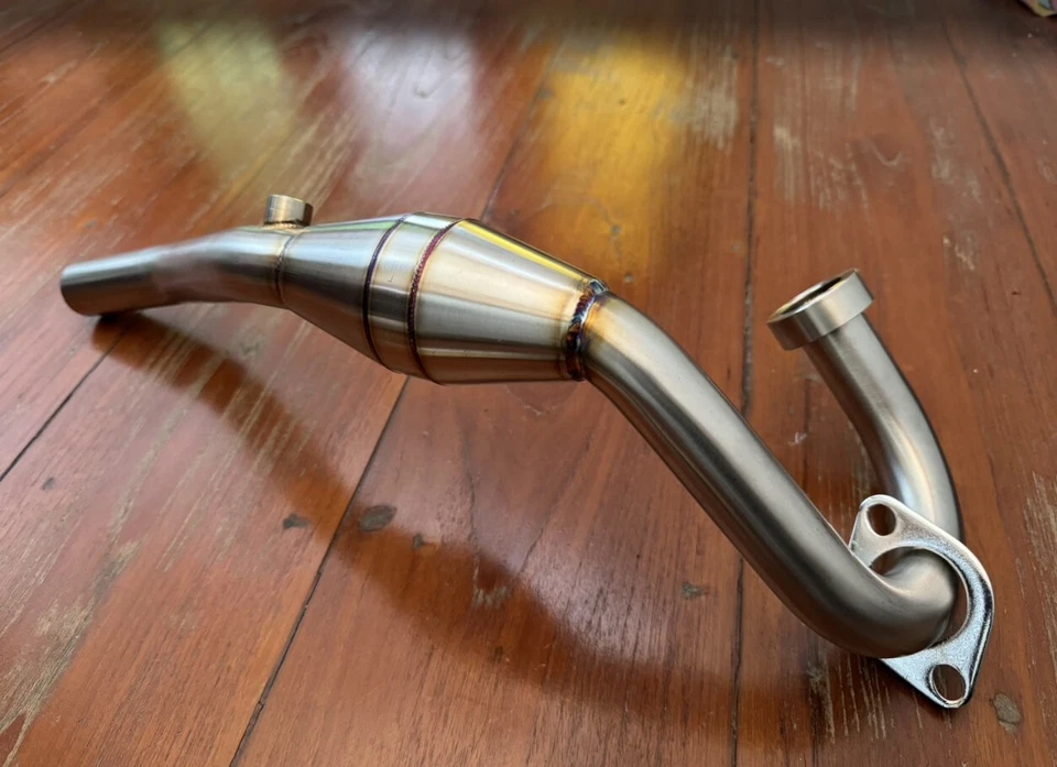 EXHAUST FULL SYSTEM STAINLESS PIPE BLACK FIT FOR HONDA CRF 250 L RL 2017-2020 - Image 2 of 4