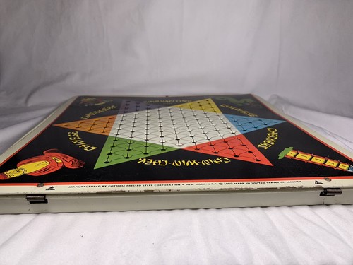Vintage 1953 Gotham Pressed Steel Corp Big 4 Chest of Games Set w/ Box - Picture 2 of 9