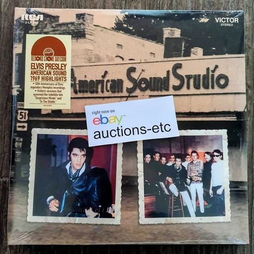 Elvis Presley - American Sound Sessions 1969 Highlights [Vinyl] [2 LP] RSD NEW