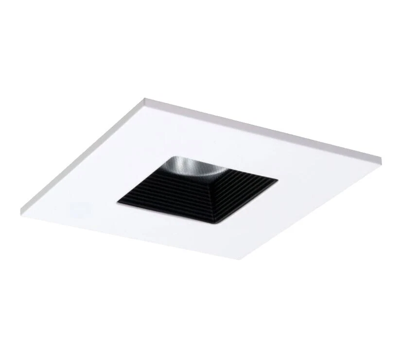 Accesorios recesseds negro de vidrio