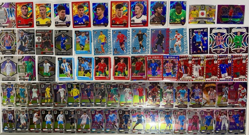 2025-2026 FIFA Soccer 75 Card Lot Of Parallels, Inserts, Base, RCs . WORLD CUP!