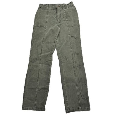 Young Fabulous & Broke YFB Straight Leg Green Utility Pant Women s Size: M