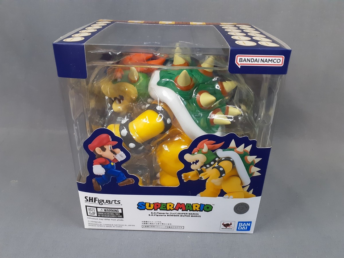 SHFiguarts スーパーマリオ バウザー Bandai S.H.Figuarts SHF Action Figure - Bowser (Super Mario) for