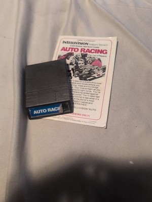 Auto Racing Intellivision Authentic Cart