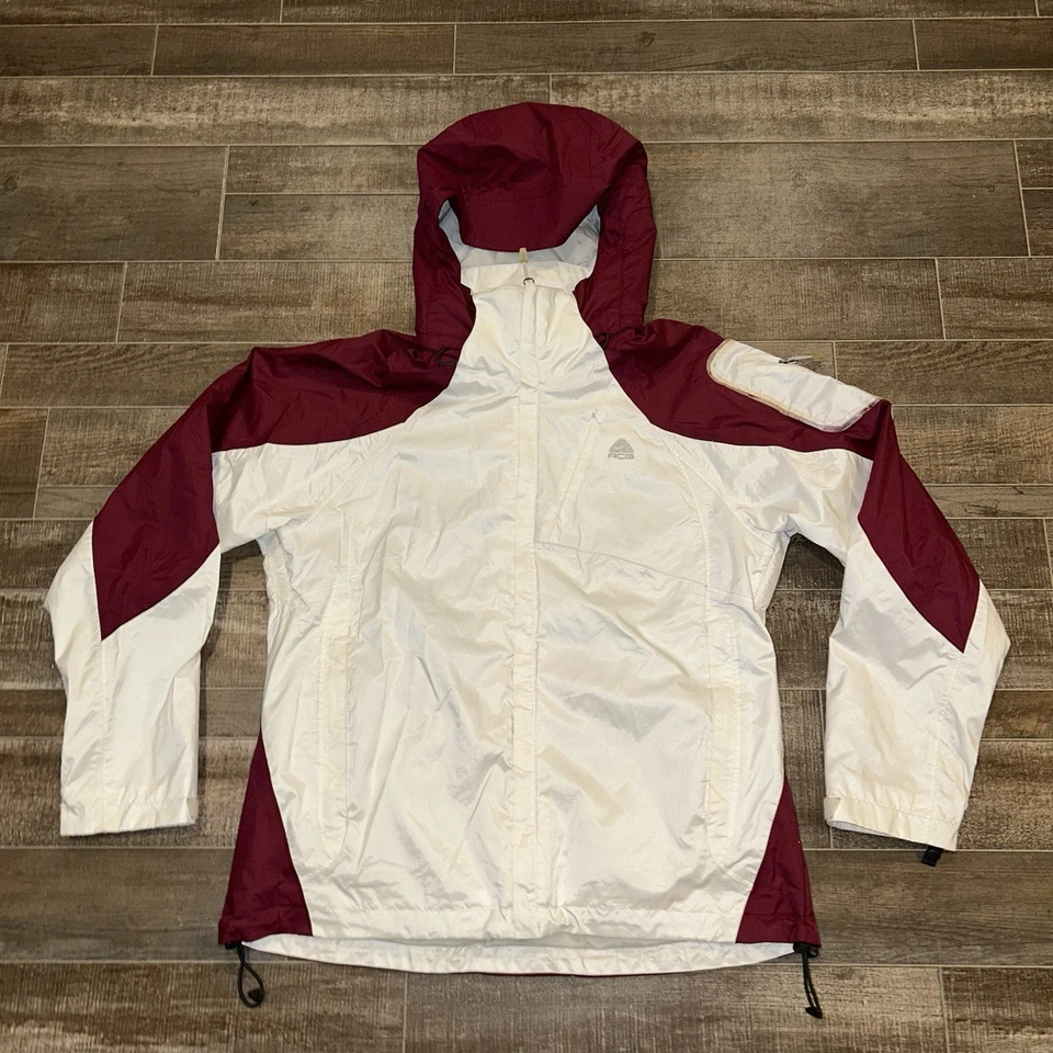 Chaqueta cortavientos vintage Nike ACG cremallera completa con capucha talla mediana, capas tecnológicas Foto 3 de 4