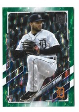 /499 Green Foil 2021 Topps Update Series Bryan Garcia #US305 RC Detroit Tigers 