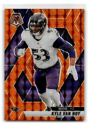 2025 Panini Mosaic Kyle Van Noy Orange 184/199 #13