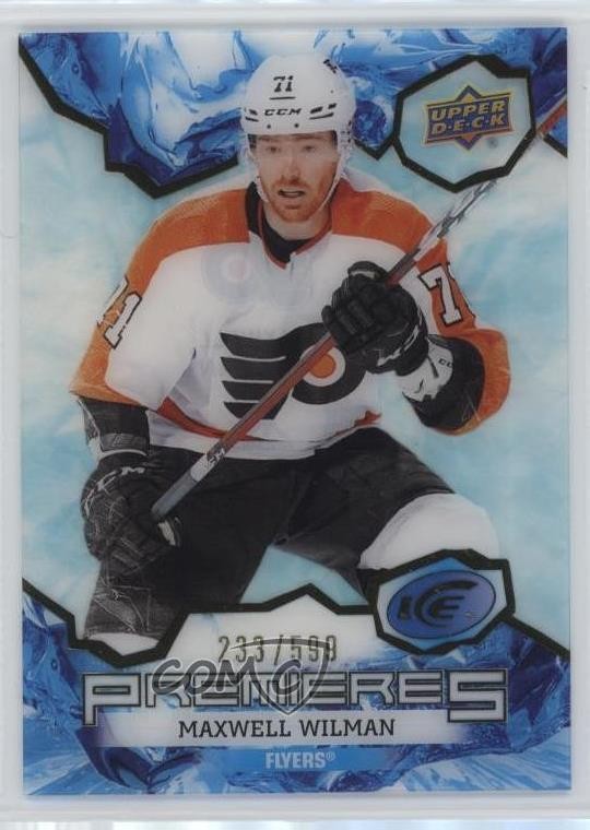 2021-22 Upper Deck Ice Premieres Blue 233/599 Maxwell Willman #173 Rookie RC 7ci