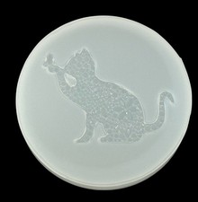 Handmade Crystal Cat Mold For Resin