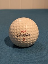 Vintage 1960s "PGA Champion" 2 Golf Ball