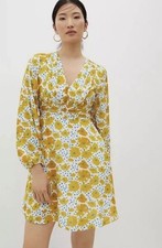 NWT Anthropologie size M buttercup mini dress pockets lined viscose