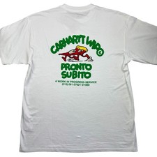 NEW Carhartt WIP Pronto Subito Work in Progress x END. VERY RARE 58 t-shirt XL