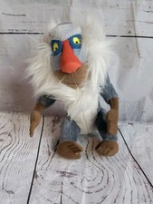 Disney Store Lion King Rafiki Bean Bag Plush 8in Stuffed Animal