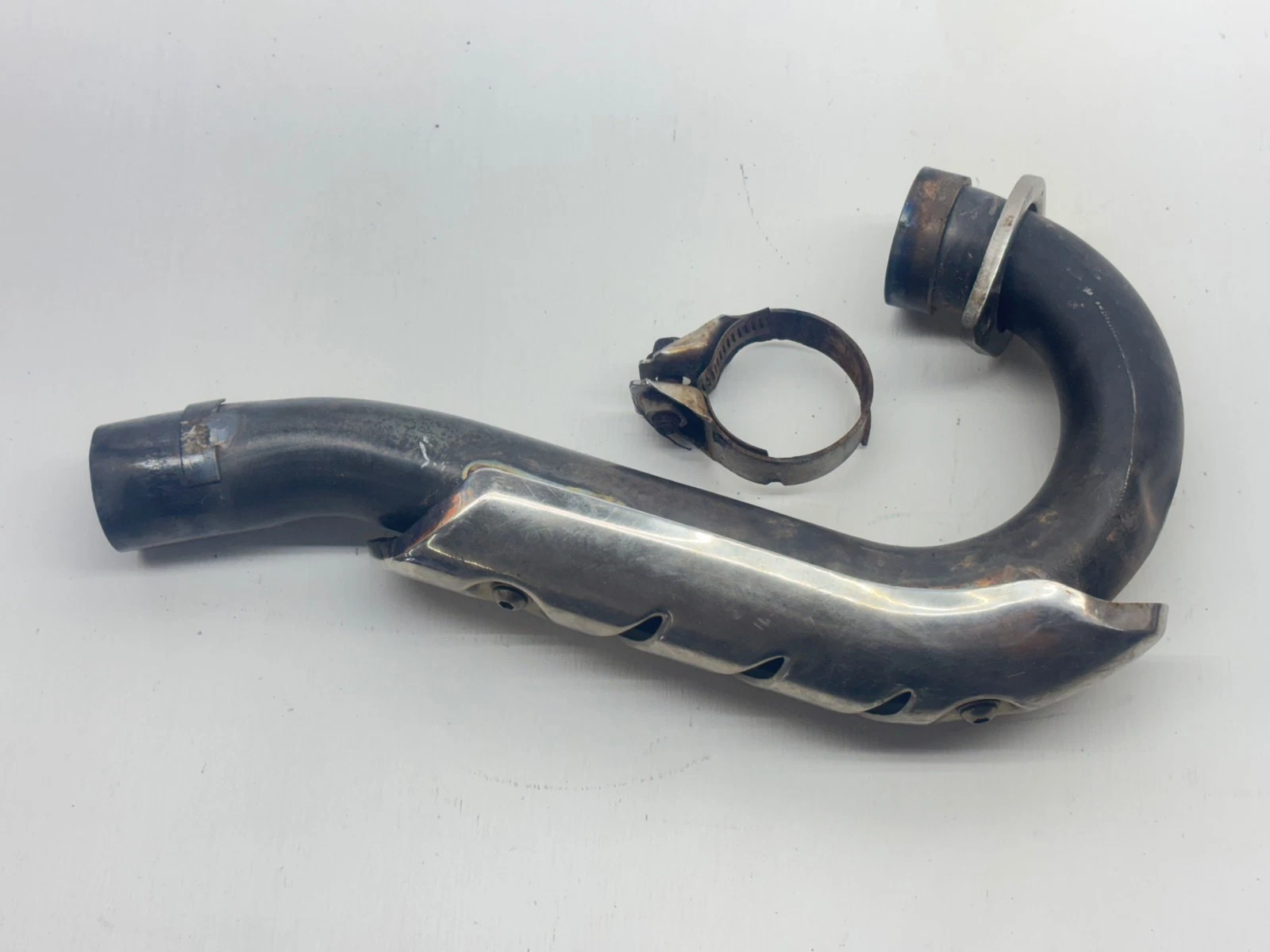 04-05 Kawasaki KX250F OEM Titanium Exhaust Header Head Pipe Manifold 18088-0106