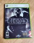 The Chronicles of Riddick: Assault on Dark Athena Xbox 360  NTSC with manual
