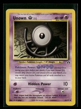 Pokemon TCG Unown [U] Psychic Uncommon Neo Discovery 51/75 NM
