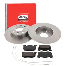 MAPCO BREMSSCHEIBEN 238mm + BELÄGE VORNE passend für RENAULT RAPID TWINGO | 4715