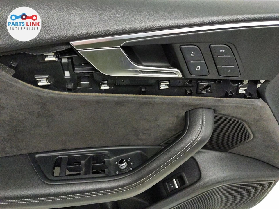 AUDI RS5 2018-21 PUERTA DELANTERA IZQUIERDA MOLDURA PANEL ALTAVOZ CUBIERTA REPOSABRAZOS TARJETA SPORTBACK Foto 4 de 4