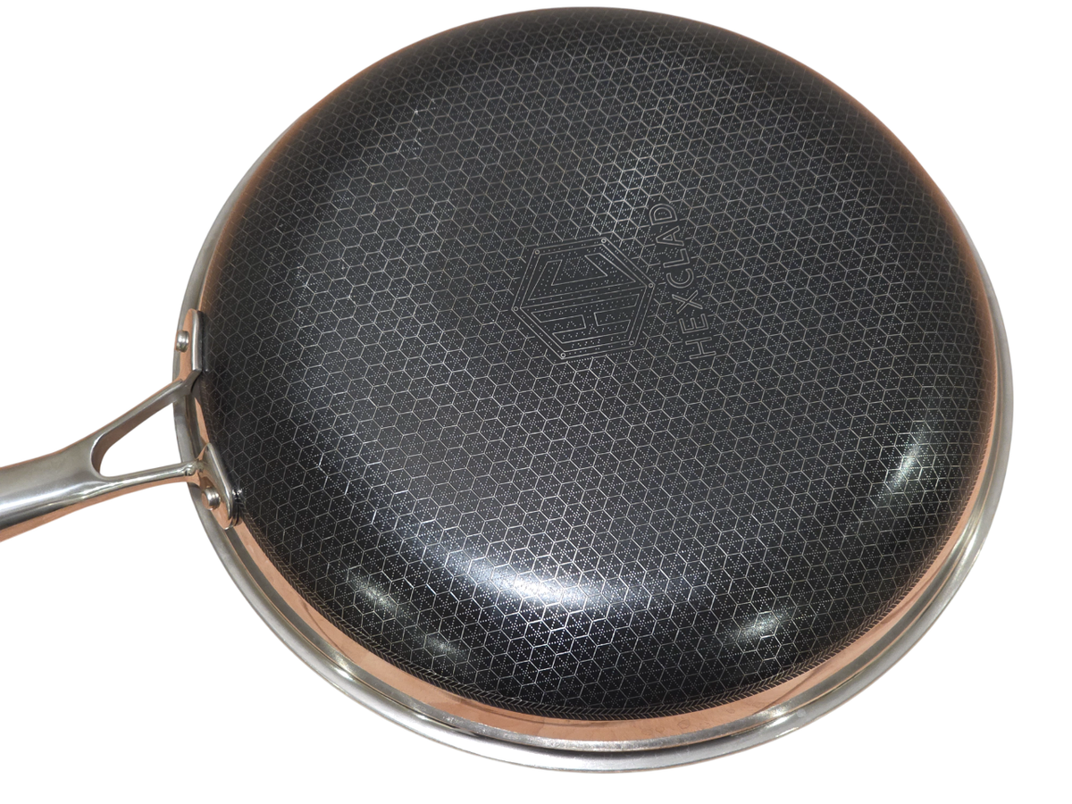 HexClad Hybrid Nonstick 10-Inch Fry Pan without lid GREAT