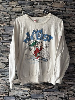 TILT I Am The Best De Chamonix Made In France Vintage 90s Ski Sweatshirt Small