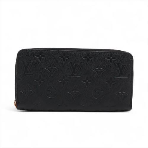 Louis Vuitton Empreinte Zippy Wallet M61864 Noir Zip Round Wallet There was an R