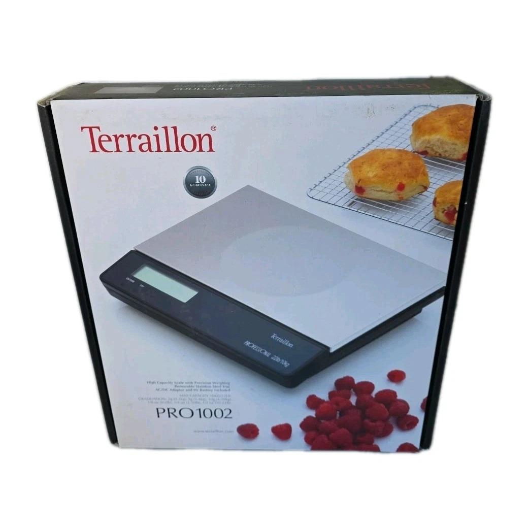 TERRAILLON PRO 1002 HHIGH CAPACITY SCALE w/Precision Weighing. MINT