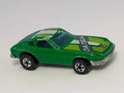 Vintage 1976 Hot Wheels Datsun Z Whiz Green Diecast Car Hong Kong