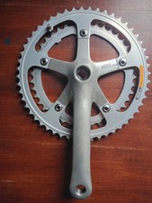 Shimano RX100 FCA550 Chainset 52/42 165mm Rare Vintage Road Bike, DRIVESIDE ONLY