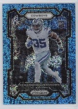 2023 Panini Prizm Rookies Blue Sparkle Prizm 16/96 DeMarvion Overshown #323 3hd