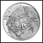 Zombucks World Mortuga Silver Round