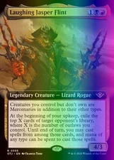 MTG Laughing Jasper Flint (355/441) Outlaws of Thunder Junction LP FOIL