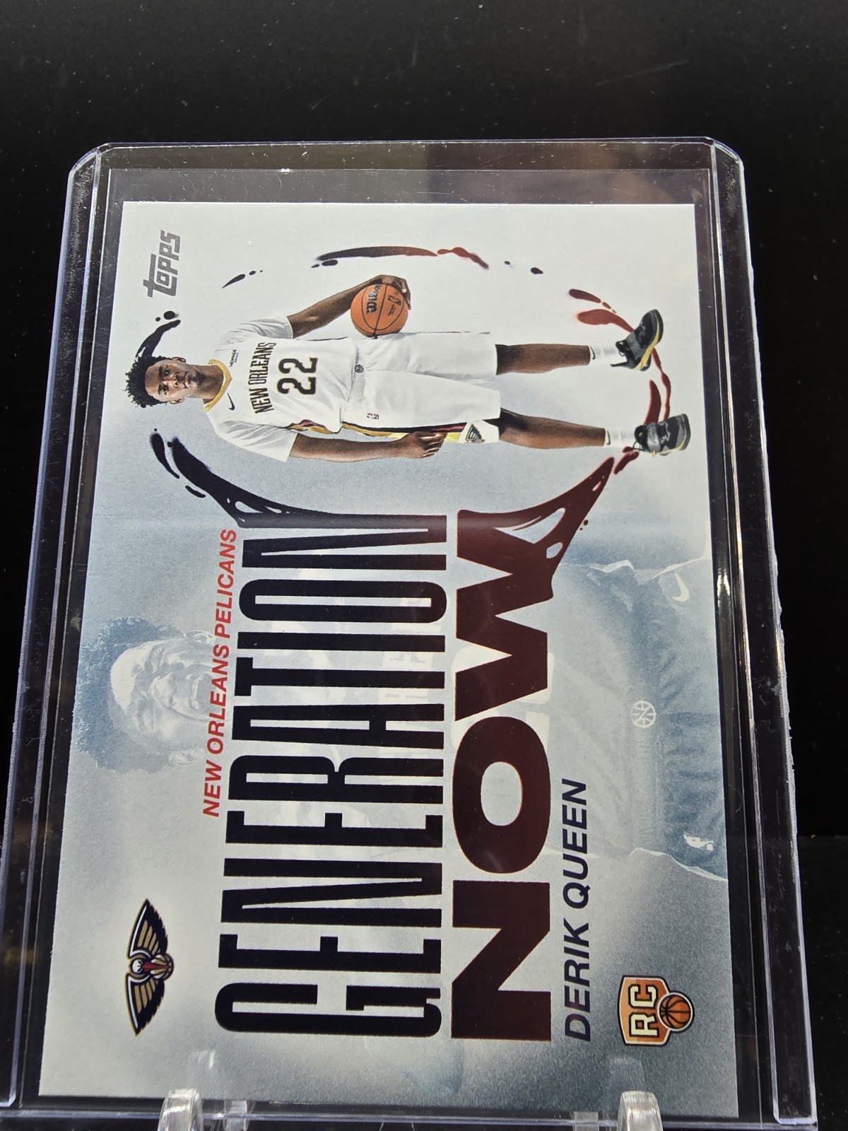 1028049 - 2025-26 TOPPS BASKETBALL GENERATION NOW DERIK QUEEN RC PELICANS #GN-13