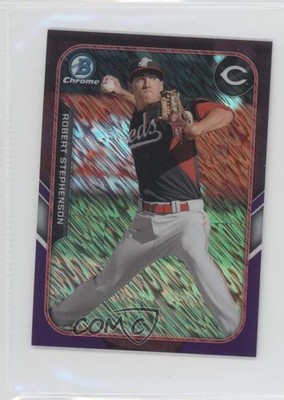 2015 Bowman Purple 36/250 Robert Stephenson #FFM-RS 0f8