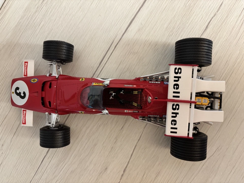 Exoto scala 1/18 pressofuso - cod. 97060 Ferrari 312B GP #3-Jacky Ickx - Immagine 4 di 4