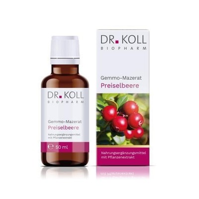 GEMMO-MAZERAT Preiselbeere Dr.Koll Vitis Idaea Tro 50 ML PZN 19912353