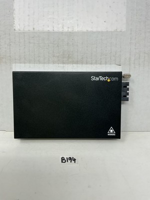 STARTECH ET91000SM402 GIGABIT ETHERNET TO SINGLE MODE SC FIBER MEDIA CONVERTER
