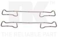 1 X ZubehöRsatz Scheibenbremsbelag NK 7925187 FüR Renault Wind