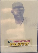 2026 leaf metal pop century Yellow printing plate #1/1 Reggie Jackson 