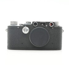 Leica IIIc rangefinder 35mm camera body Matte Grey Repaint