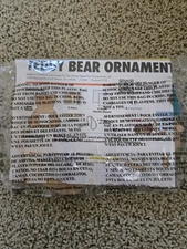 Home Depot Teddy Bear Ornament Kids DIY Workshop Kit Christmas Ornament w/ Pin